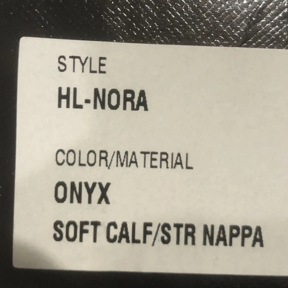 NEW WITH BOX MAX AZRIA HARVE LEGER HL-NORA PEEP TOE LEATHER PLATFORM BOOTS - Picture 10 of 10